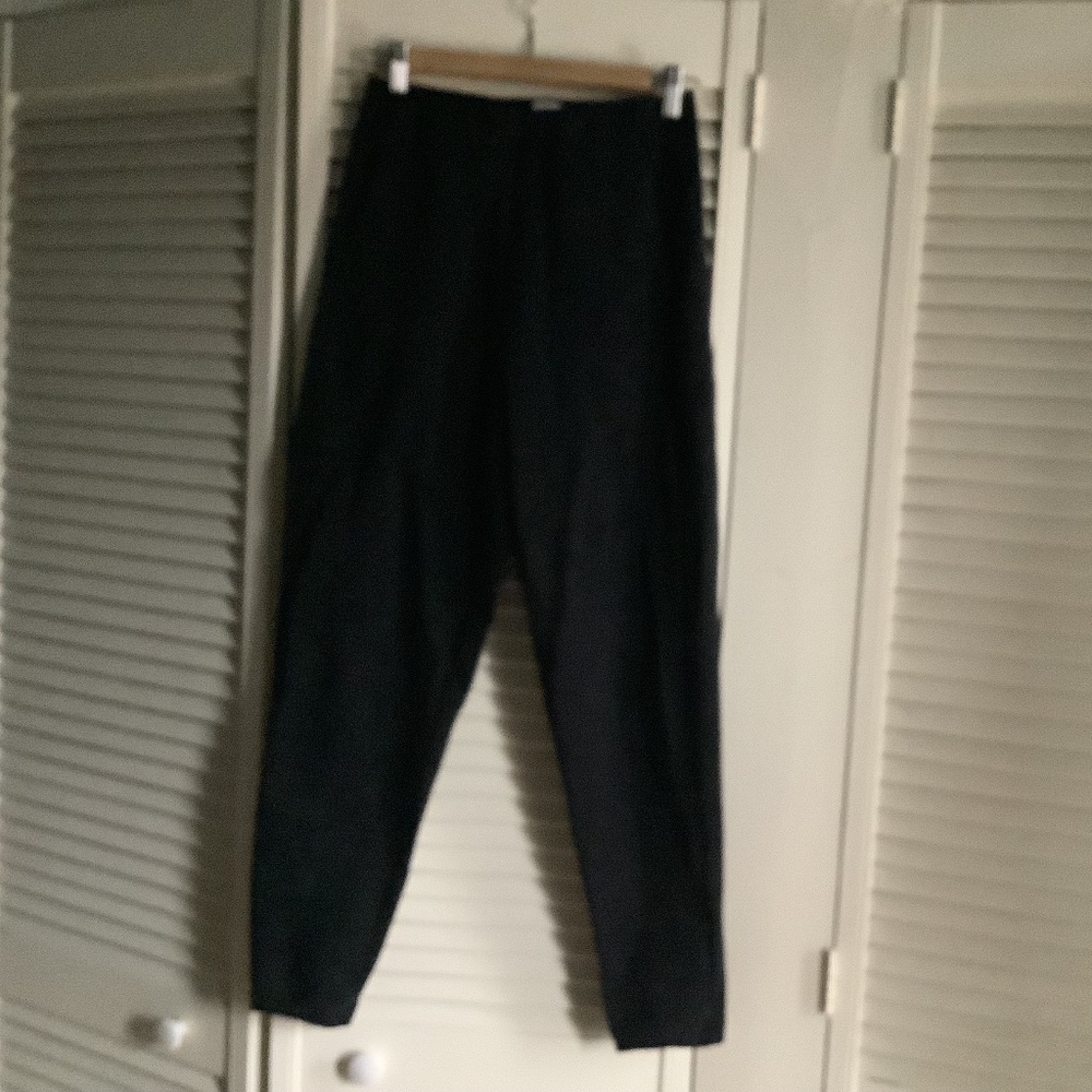 Hoibo high waisted tapered pant black xs